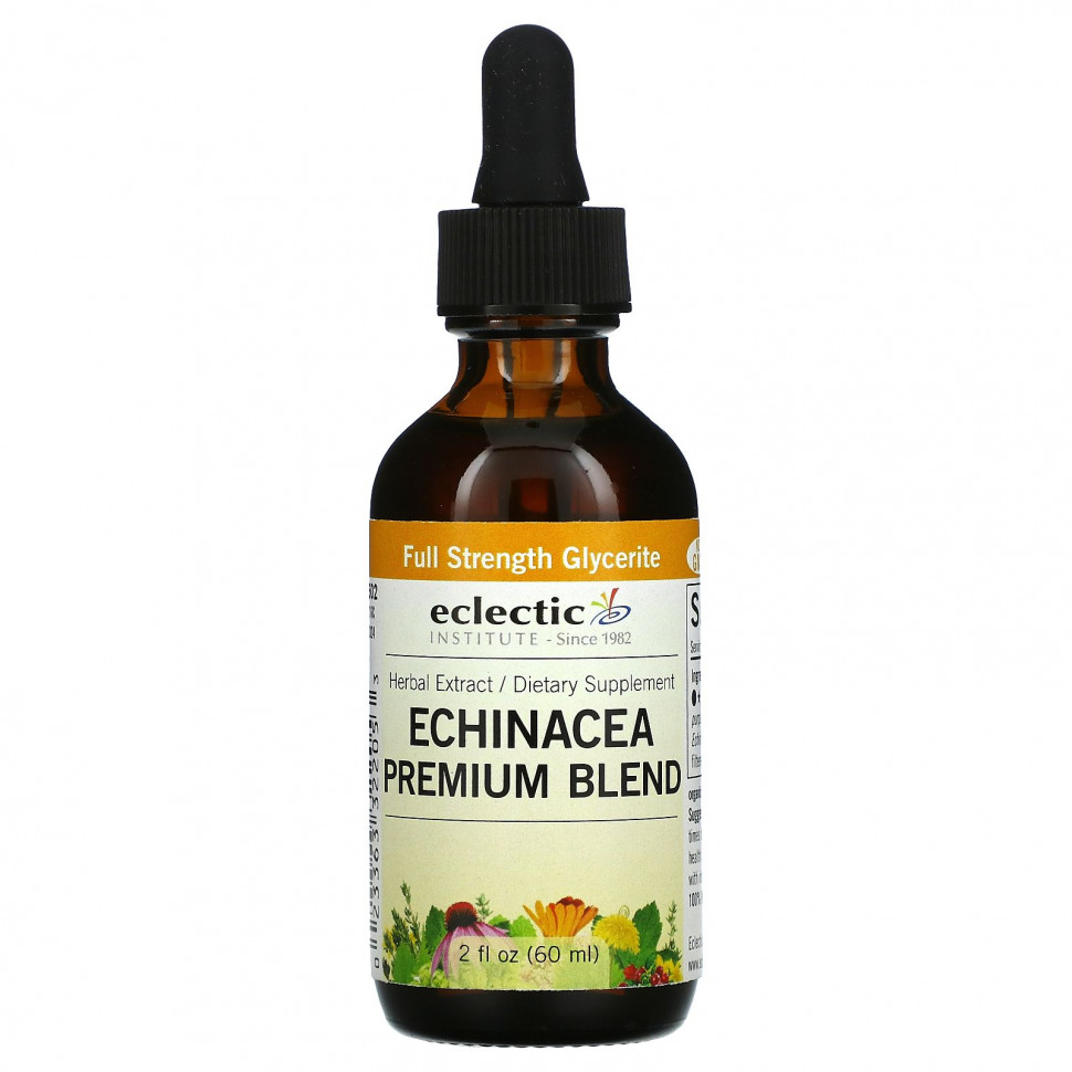   Eclectic Institute, Echinacea Premium Blend, 2 fl oz ( 60 ml)   -     , -,   