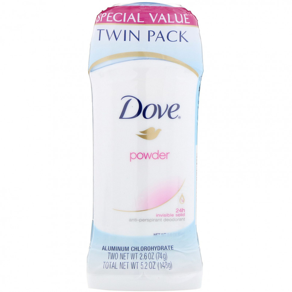   Dove, Invisible Solid Deodorant, , 2 .  , 74  (2,6 )   -     , -,   
