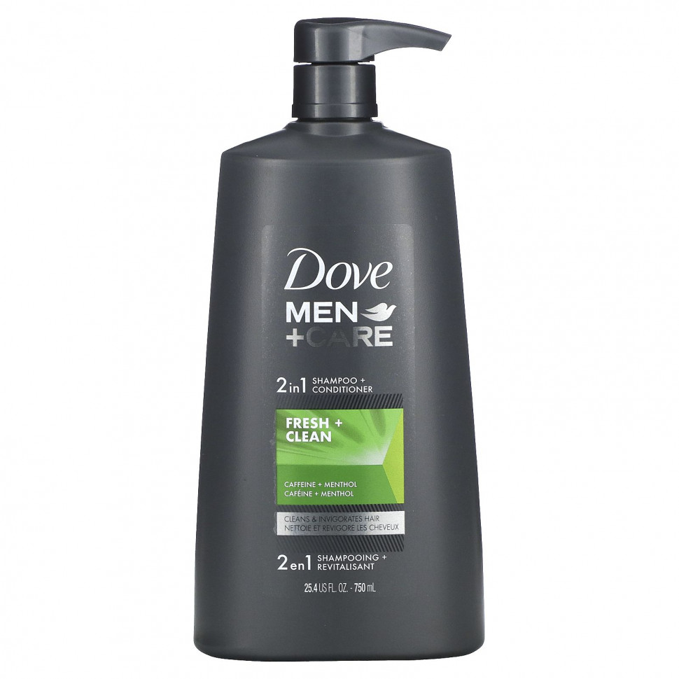   Dove, Men + Care,    2  1, Fresh & Clean, 750  (25,4 . )   -     , -,   