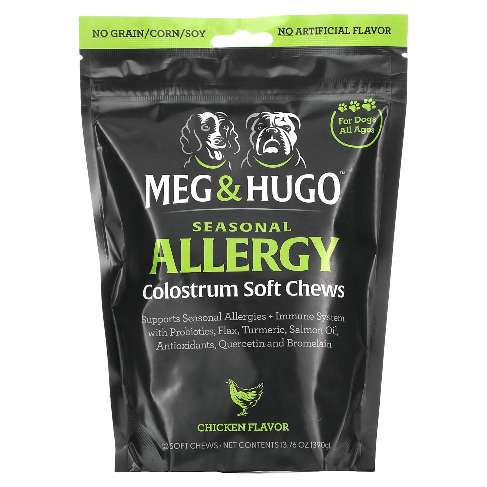   Meg & Hugo, Seasonal Allergy,    ,  ,   , , 120  , 390  (13,76 )   -     , -,   