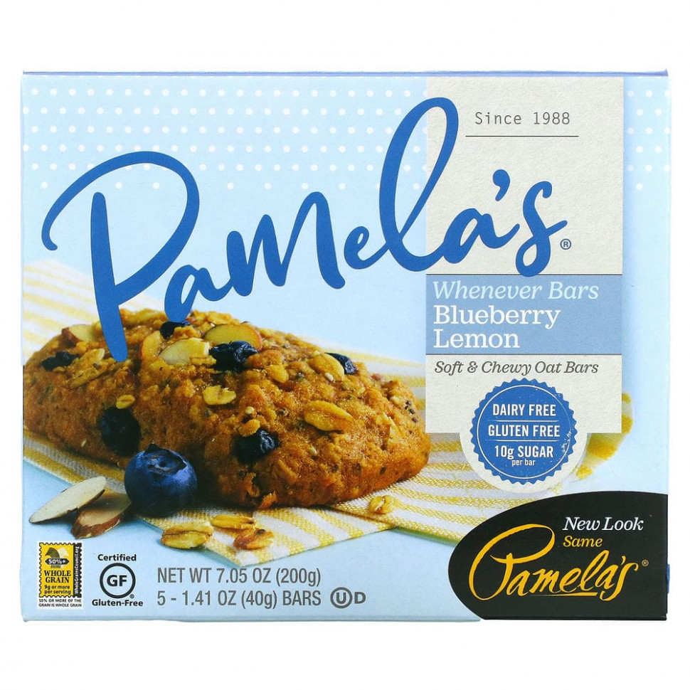   Pamela's Products, Wheever Bars, ,   , 5 , 40  (1,41 )    -     , -,   