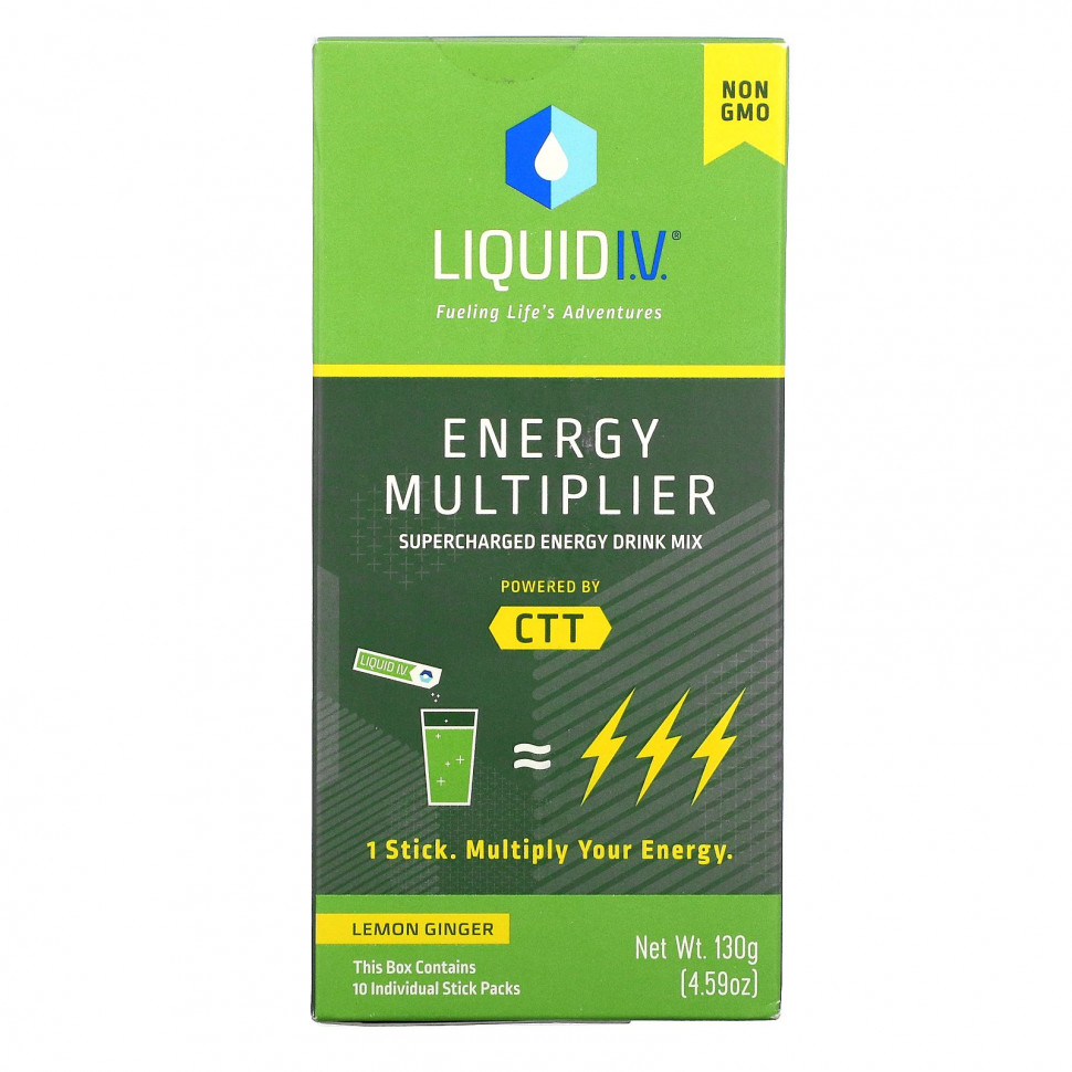   Liquid I.V., Energy Multiplier,     Supercharged,  , 10     0,56  (16 )    -     , -,   