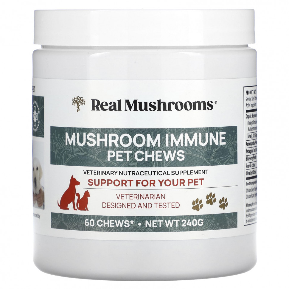   Real Mushrooms,     ,   , 60   (240 )   -     , -,   