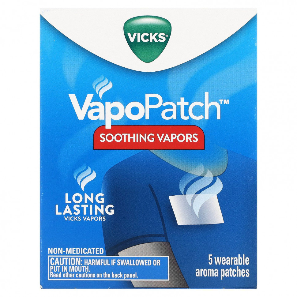   Vicks, VapoPatch, Soothing Vapors, 5        -     , -,   