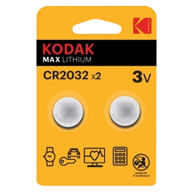 ���� ��������� KODAK CR2032 ������� 2��  