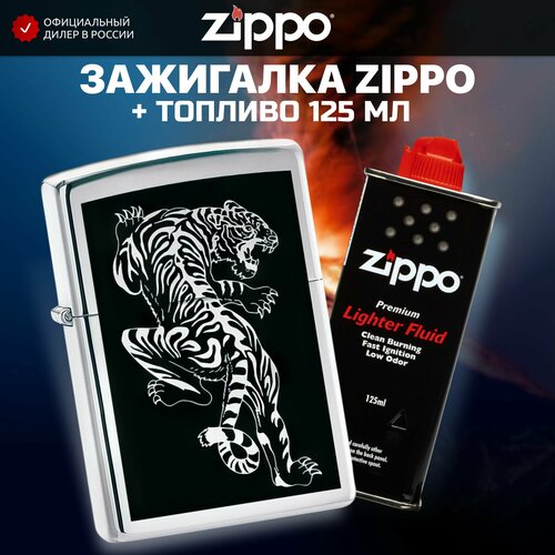     ZIPPO 207 Tigre +     125   -     , -,   