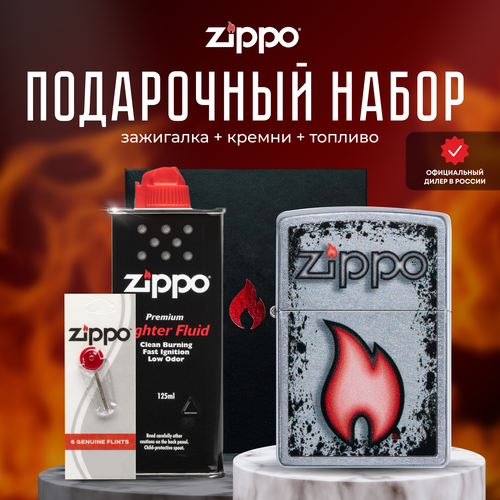    ZIPPO   (   Zippo 49576 Flame +  +  125  )  -     , -,   