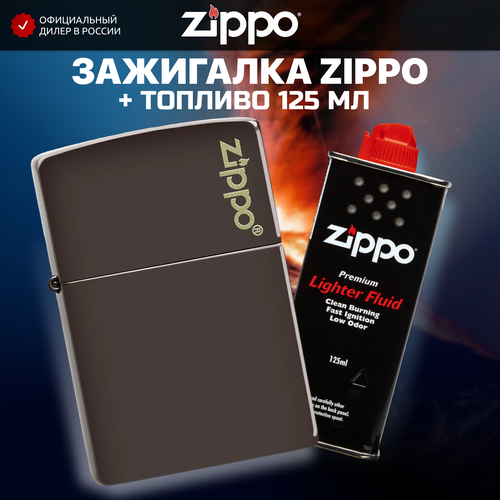    ZIPPO 49180ZL Classic, ,    Brown Matte +   125   -     , -,   