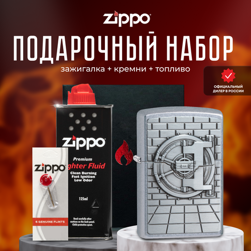    ZIPPO   (   Zippo 29555 Safe with Gold Cash Surprise +  +  125  )  -     , -,   