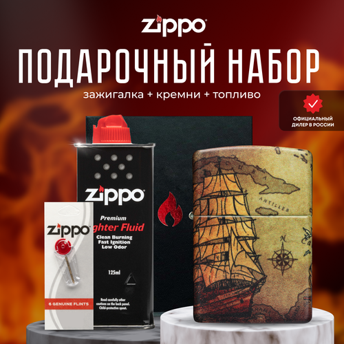    ZIPPO   (   Zippo 49355 Pirate Ship +  +  125  )  -     , -,   