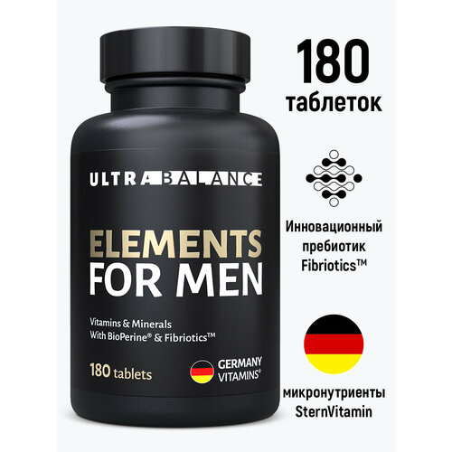 ���� �������� ��� ������, �������������� UltraBalance, Elements for men 180 ��.