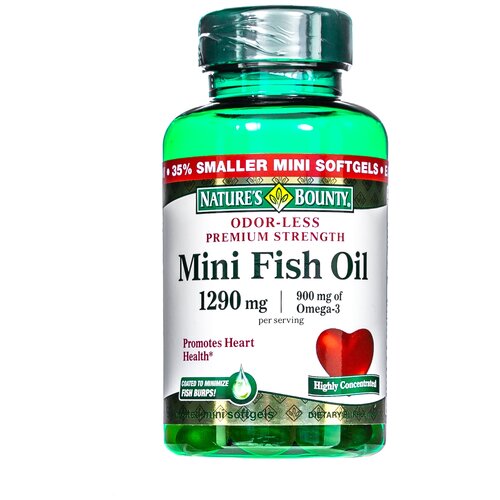 ���� Mini Fish Oil �����-3 ����., 140 �, 90 ��.