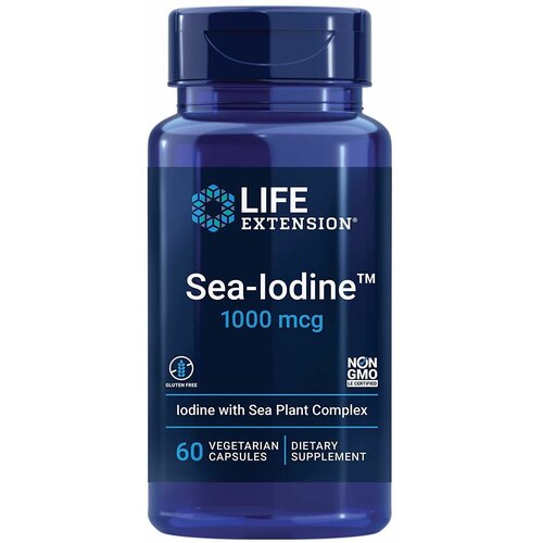 ���� Sea-Iodine� 1000 mcg, 60 vegetarian capsules
