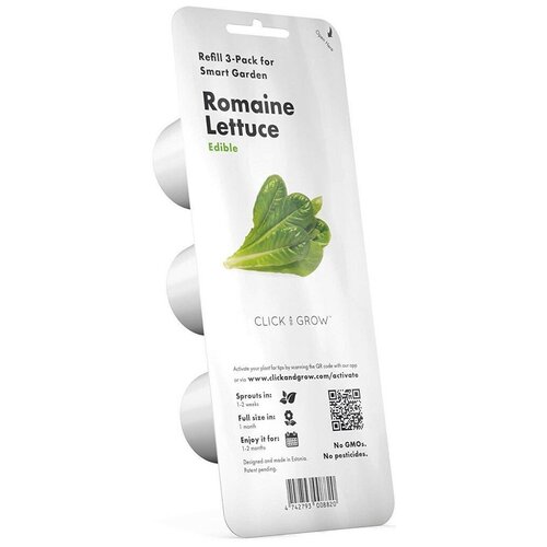        Click and Grow Refill 3-Pack   (Romaine Lettuce)  -     , -,   