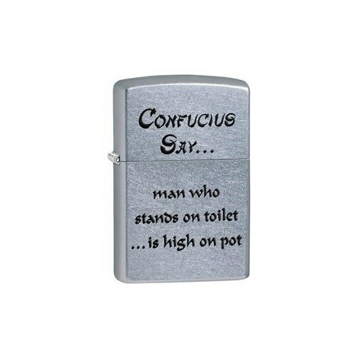    Zippo Confucius Toilet  -     , -,   