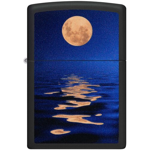      ZIPPO Classic 49810 Moon Sunset   Black Light -    -     , -,   