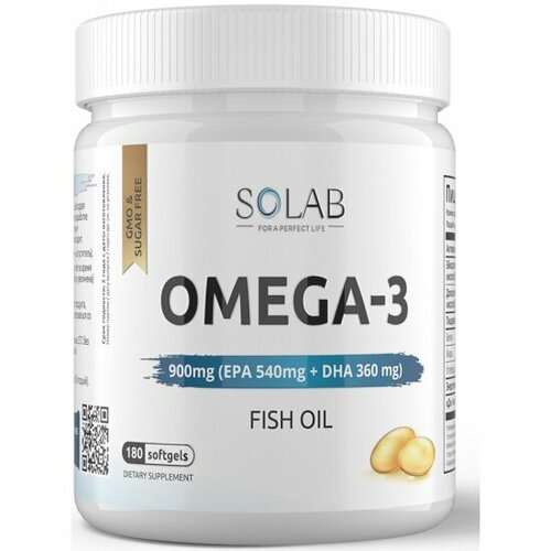���� ��� Solab Omega-3 900 �� 180 ������