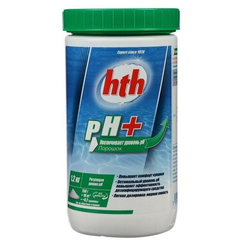    HTH pH plus 1.2kg S800832H2  -     , -,   